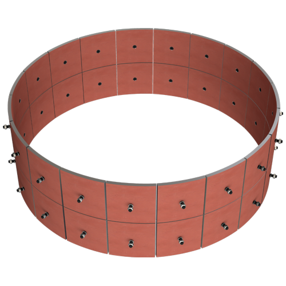 Комплект стеновой брони S.I.CO.MA. S.r.l. MP 375/250