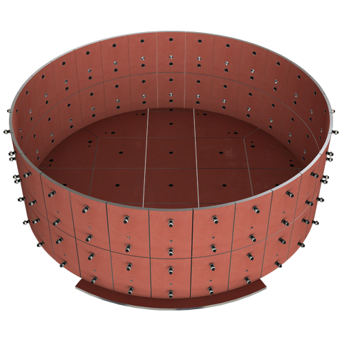 Полный комплект брони для SICOMA ZHUHAI MPC 750/500 | 0.5 м³/час