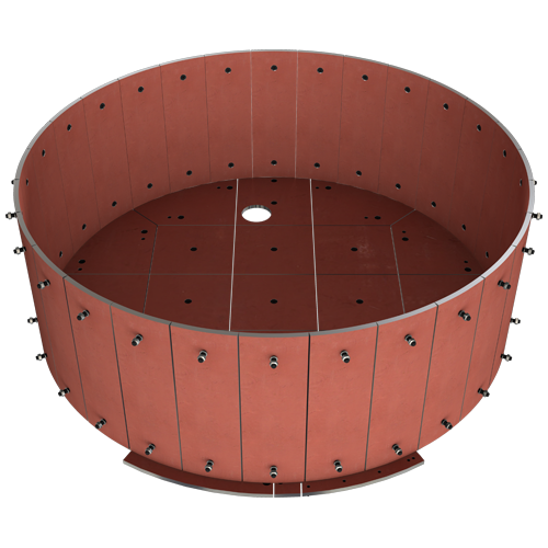 Полный комплект брони для S.I.CO.MA. S.r.l. MP 750/500 | 0.5 м³/час