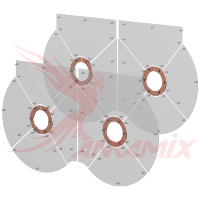 TAV.1/K010 Комплект брони SIMEM MSO 3000 (2.0 м³/цикл)