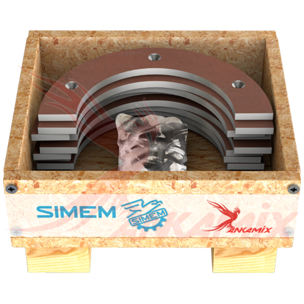 TAV.1/K010 Комплект брони SIMEM MSO 3000 (2.0 м³/цикл)