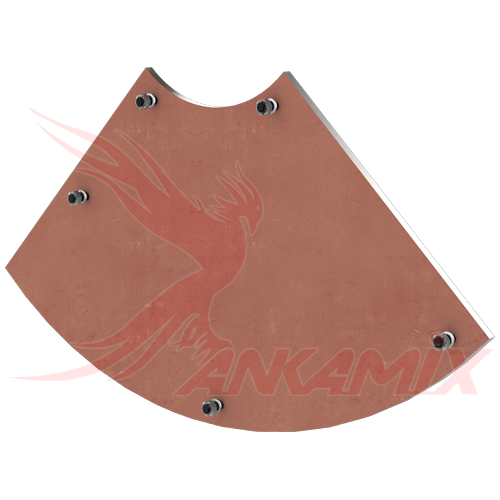 TAV.1/10A Сегмент торцевой брони для SIMEM MSO 3000 (2.0 м³/цикл)