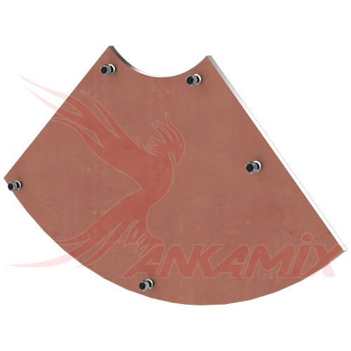 TAV.1/10B Сегмент торцевой брони для SIMEM MSO 3000 (2.0 м³/цикл)