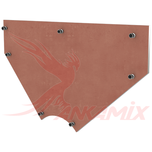 TAV.1/1B Сегмент торцевой брони для SIMEM MSO 3000 (2.0 м³/цикл)