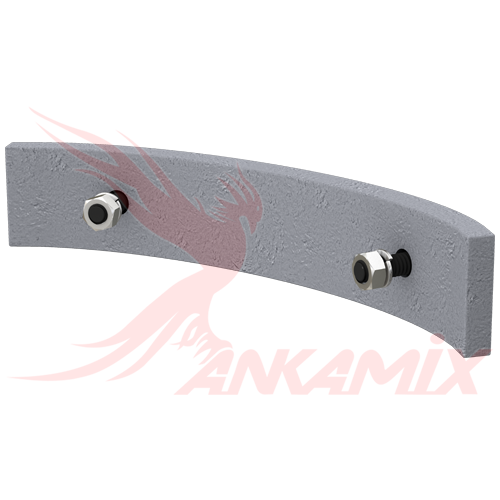 TAV.1/33 Сегмент брони дна корпуса для SIMEM MSO 3000 (2.0 м³/цикл)