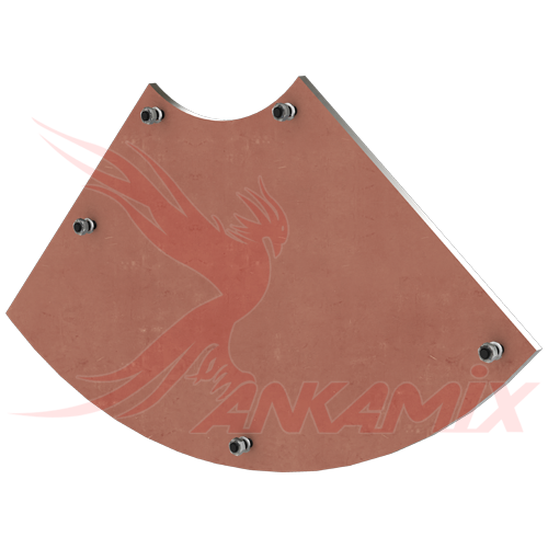 TAV.1/7A Сегмент торцевой брони для SIMEM MSO 3000 (2.0 м³/цикл)