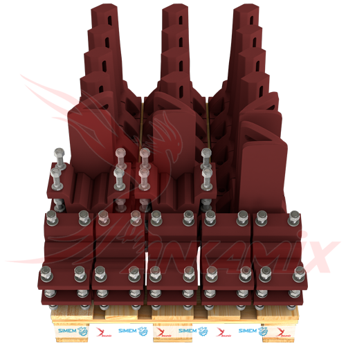 TAV.2/17 Рычаг боковой правый для SIMEM MSO 3000 (2.0 м³/цикл)