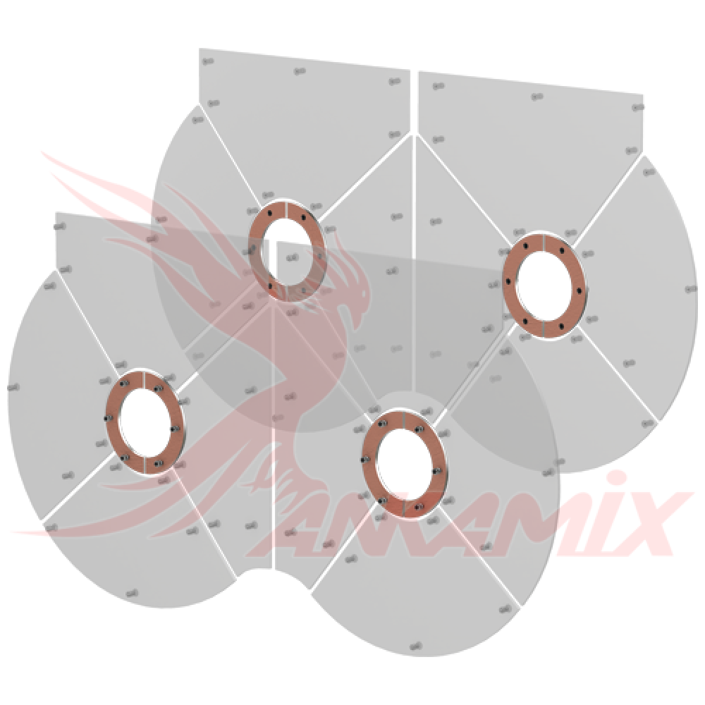 TAV.1/K010 Комплект брони SIMEM MSO 3000 (2.0 м³/цикл)