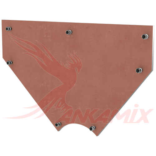 TAV.1/1A Сегмент торцевой брони для SIMEM MSO 3000 (2.0 м³/цикл)