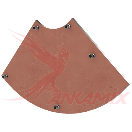 TAV.1/7B Сегмент торцевой брони для SIMEM MSO 3000 (2.0 м³/цикл)