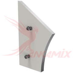 2.005.02.068.A Броня торцевая из стали St 52.3 с крепежом