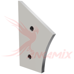 2.005.02.071.A Броня торцевая из стали St 52.3 с крепежом