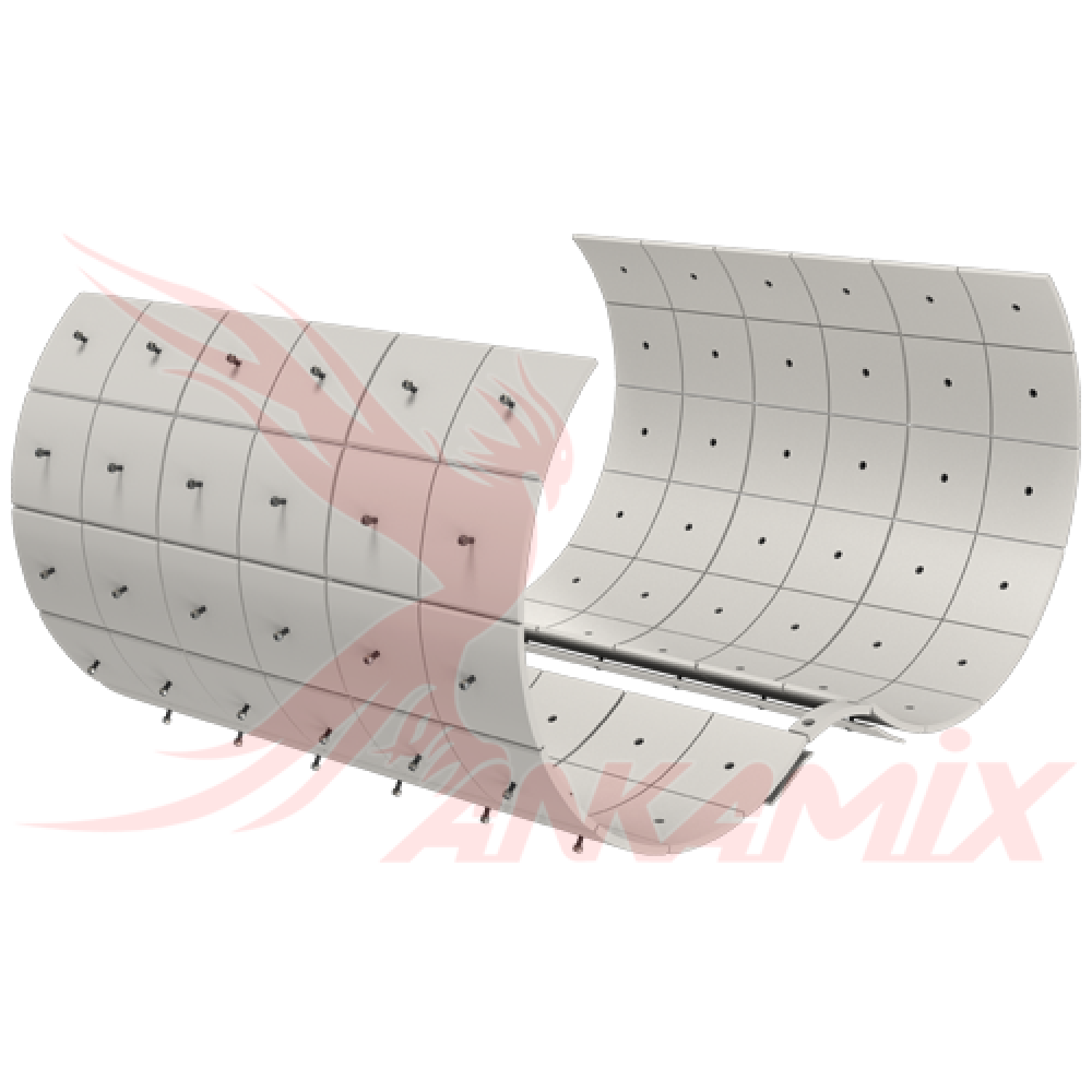 2.005.02.072.А Броня корпуса из чугуна Ni-Hard4 с крепежом