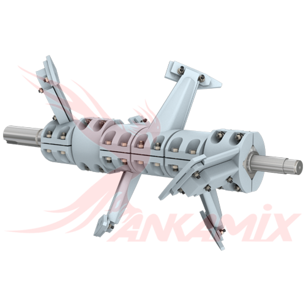 2.004.10.004 Вал бетоносмесителя