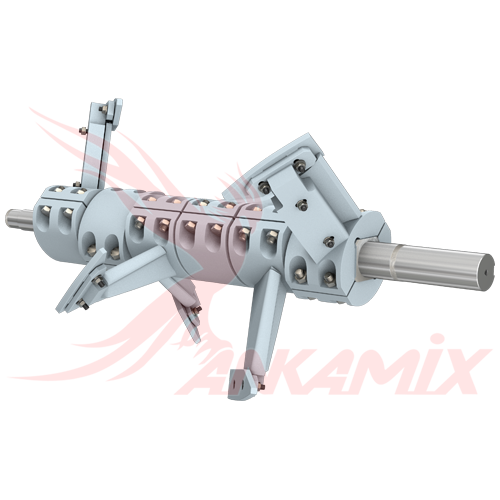 2.008.10.001 Полукольцо-хомут рычага для C.M. MB 1500 (1.0 м³/цикл) / MB 2500 (1.67 м³/цикл)