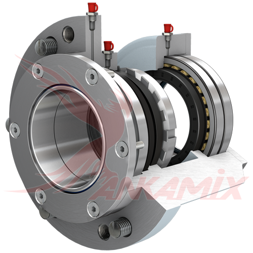 2.003.00.074 Фланец прижимной для C.M. MB 1500 (1.0 м³/цикл) / MB 2500 (1.67 м³/цикл)