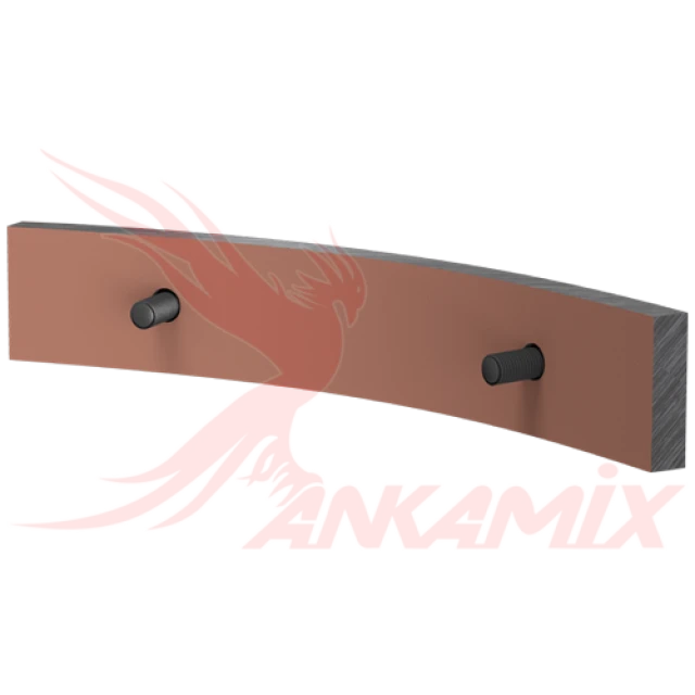 2.005.02.037 Броня дна из стали Hardox 450 с крепежом