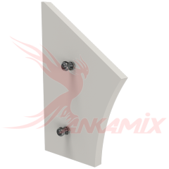 2.008.02.075 Броня торцевая из стали St 52.3 с крепежом