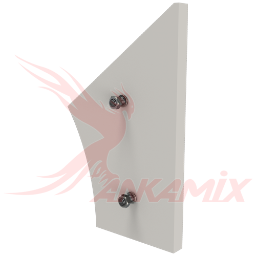 2.008.02.077 Броня торцевая для C.M. MB 2500 (1.67 м³/цикл)