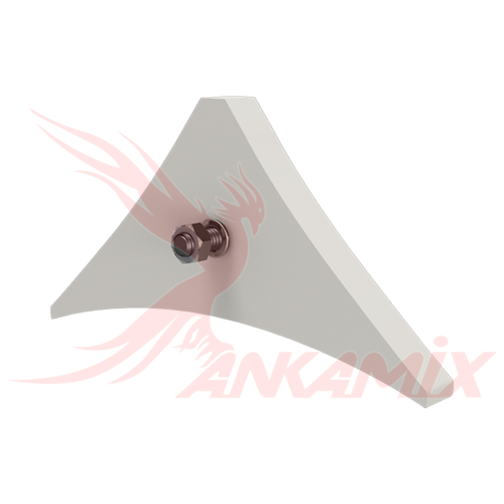 2.008.02.079 Броня торцевая из стали St 52.3 с крепежом