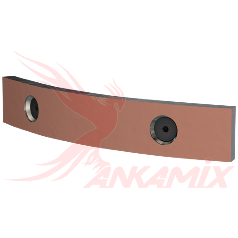 2.005.02.037 Броня дна из стали Hardox 450 с крепежом