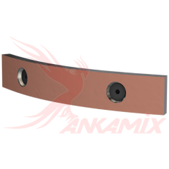 2.005.02.037 Броня дна из стали Hardox 450 с крепежом