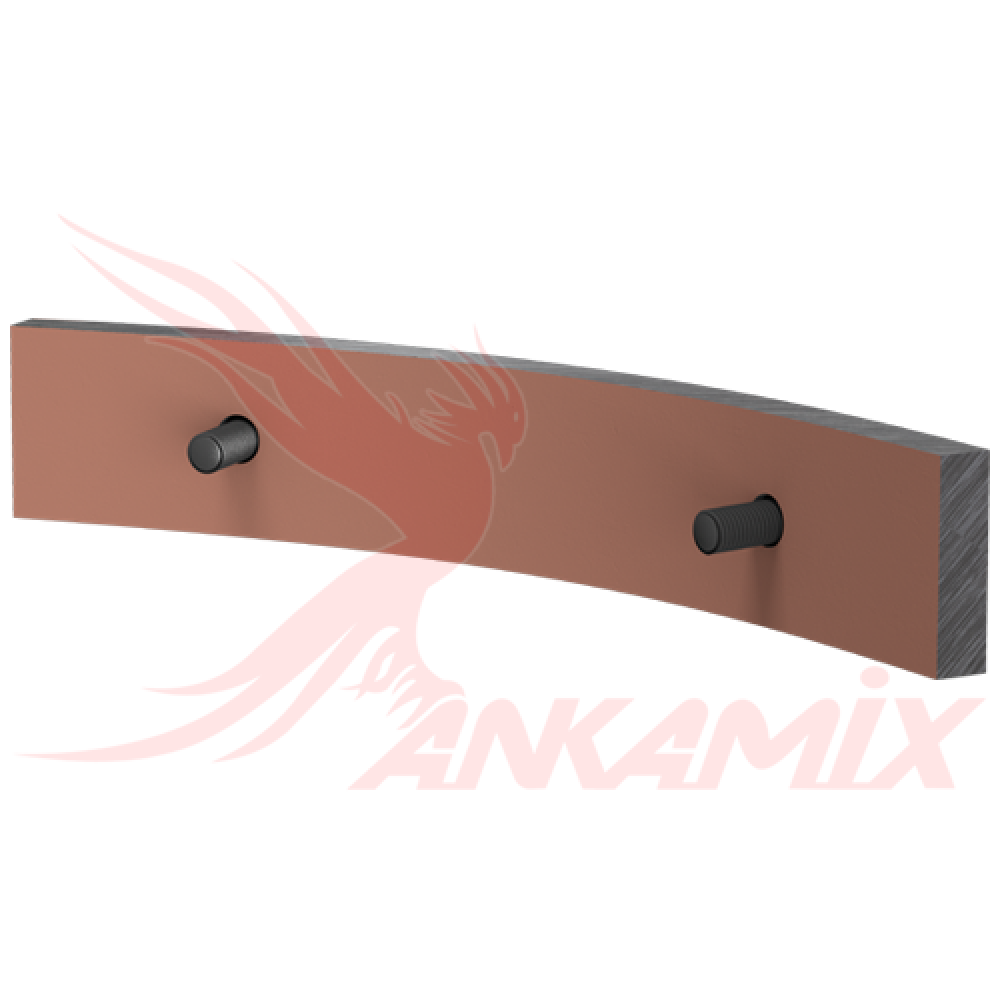 2.005.02.037 Броня дна из стали Hardox 450 с крепежом