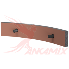 2.005.02.037 Броня дна из стали Hardox 450 с крепежом