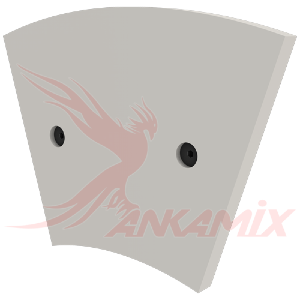 4.008.02.002 Броня торцевая из стали St 52.3 с крепежом