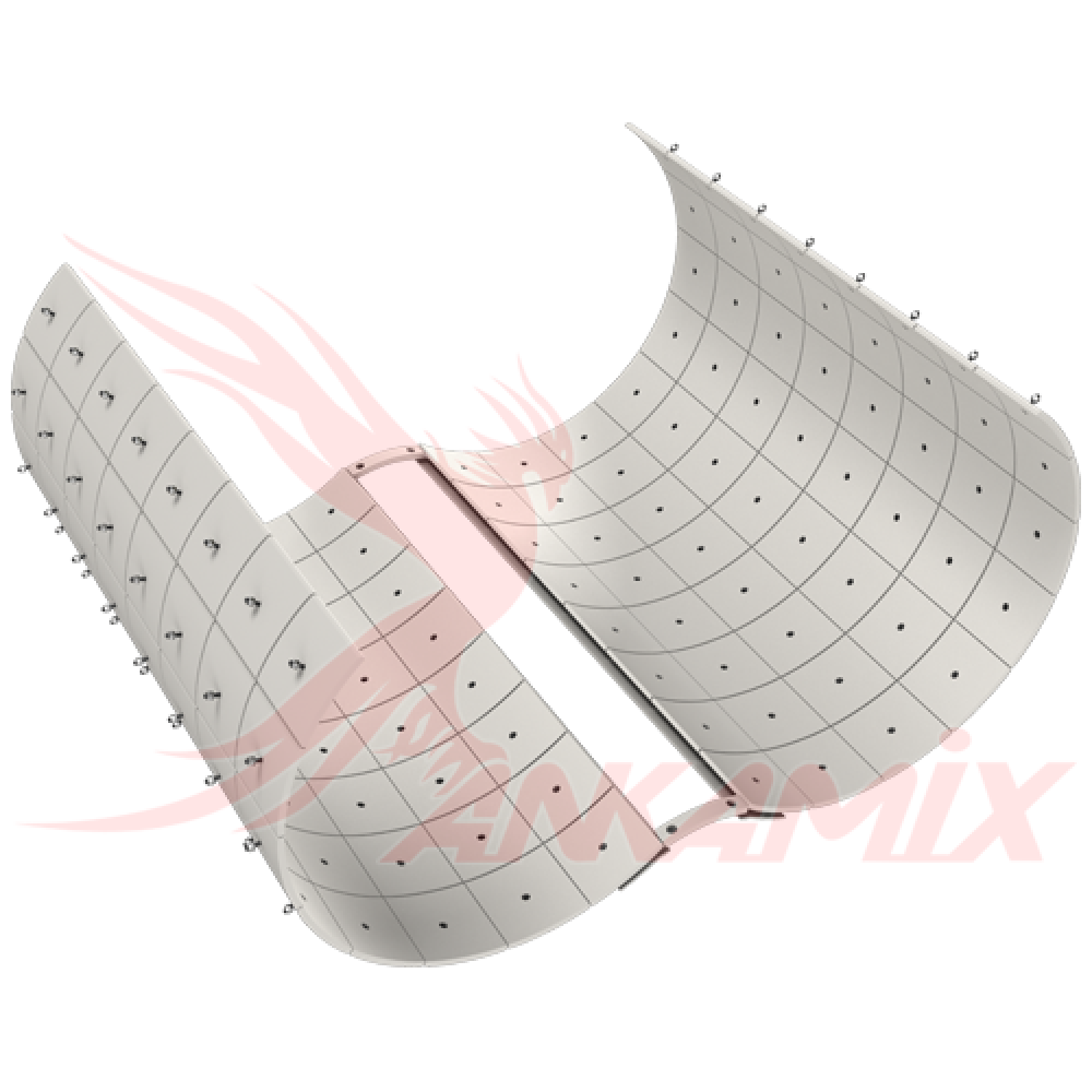 2.008.02.072 Броня корпуса из чугуна Ni-Hard4 с крепежом