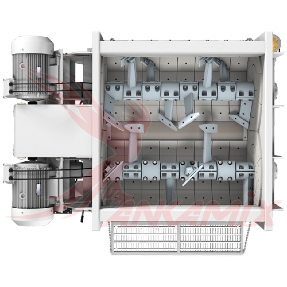 2.008.10.009 Вал бетоносмесителя