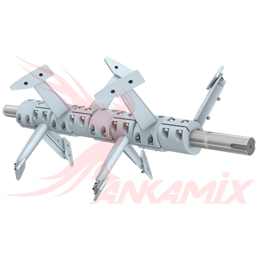 2.008.10.009 Вал бетоносмесителя