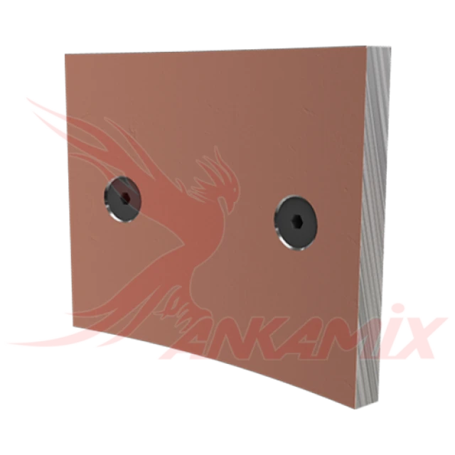 101-S01/09-05 Броня дна из стали Hardox 450 с крепежом