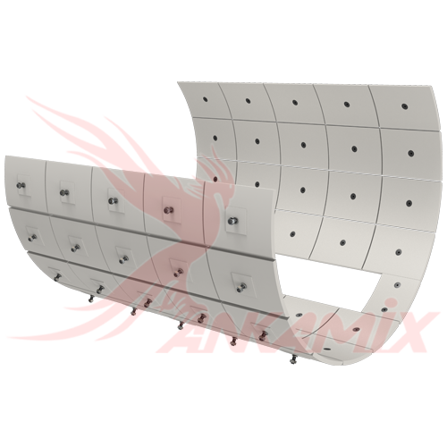 101-S05/06-01 Броня корпуса из чугуна для SEMIX SS 750/500