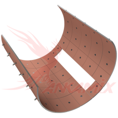 101-S05/06-01 Броня корпуса из стали Hardox 450 с крепежом