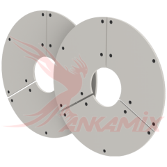 101-S05/06-05 Броня торцевая из стали St 52.3 с крепежом