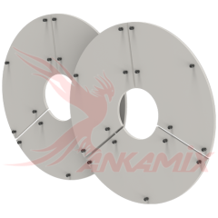 101-S05/06-05 Броня торцевая из стали St 52.3 с крепежом