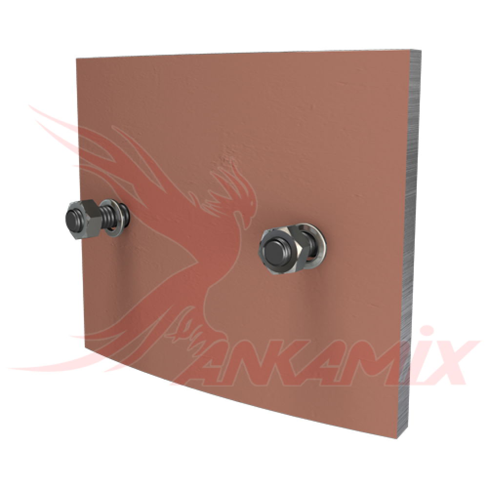 101-S01/09-05 Броня дна из стали Hardox 450 с крепежом