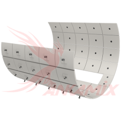 101-S05/06-01 Броня корпуса из чугуна Ni-Hard4 с крепежом