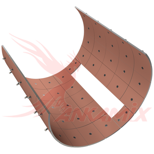 101-S05/06-01 Броня корпуса из стали для SEMIX SS 750/500