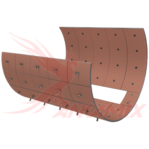 101-S05/06-01 Броня корпуса из стали для SEMIX SS 750/500