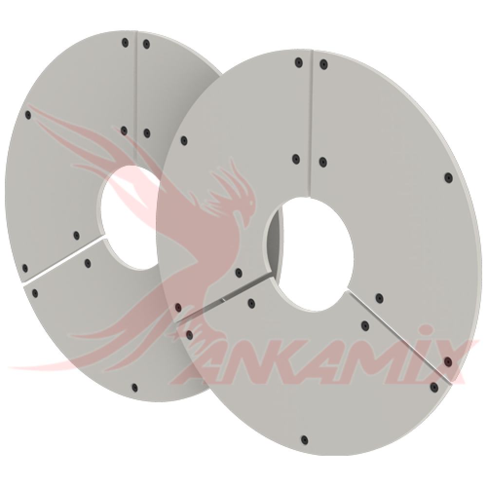 101-S05/06-05 Броня торцевая из стали St 52.3 с крепежом