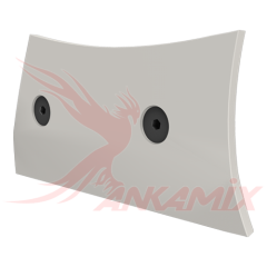 101-S01/15-07 Броня гнезда боковая правая с крепежом