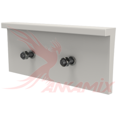 101-S01/15-11 Броня затвора L-образная с крепежом