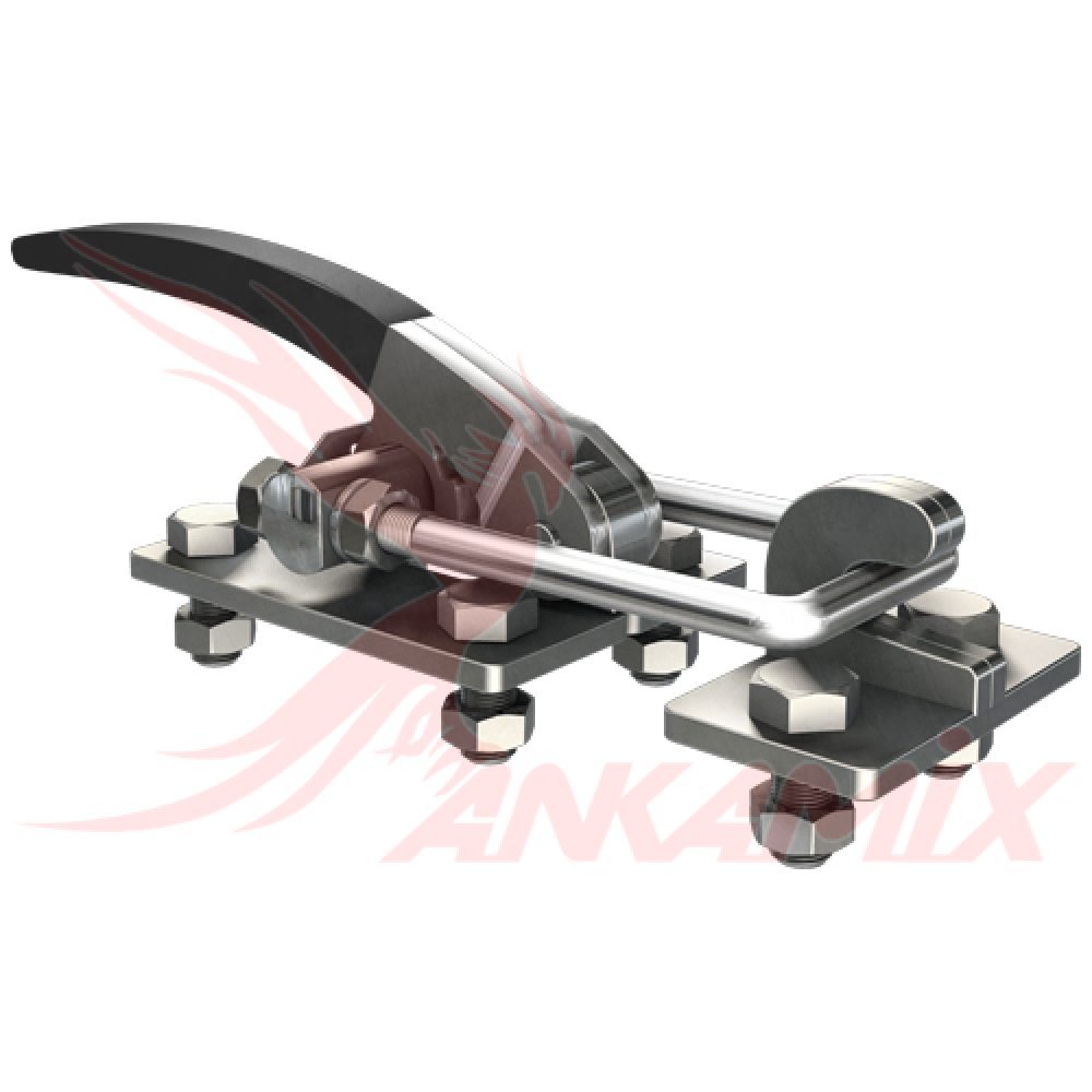 101-S05/07-01 Замок рычажный с крепежом