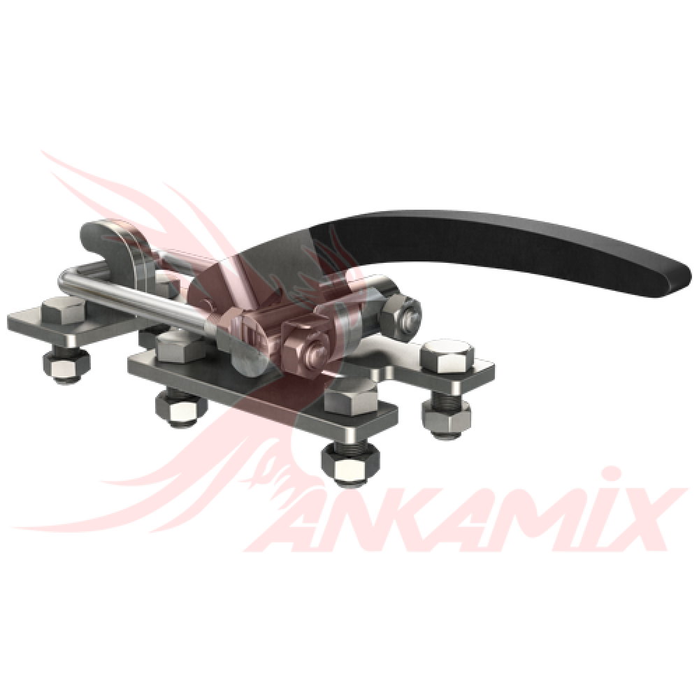 101-S05/07-01 Замок рычажный с крепежом