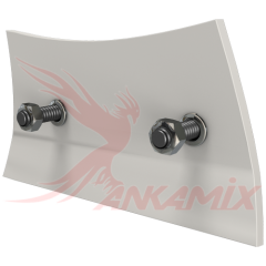 101-S01/15-07 Броня гнезда боковая правая с крепежом