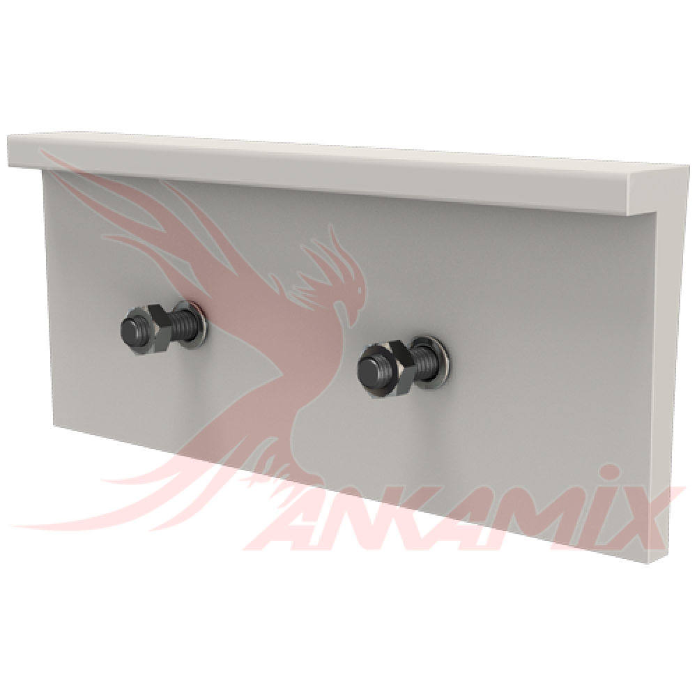 101-S01/15-11 Броня затвора L-образная с крепежом