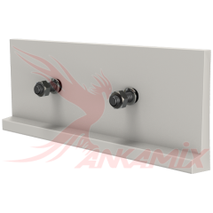 101-S01/15-12 Броня затвора V-образная с крепежом