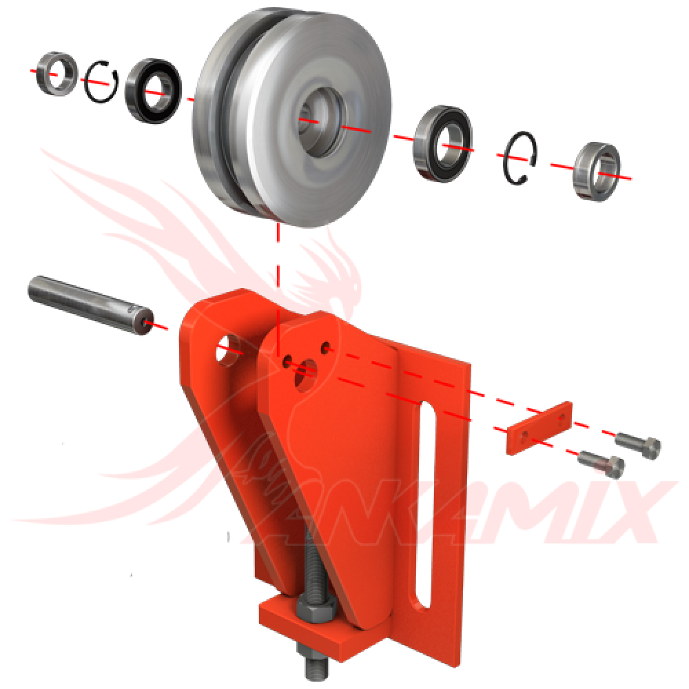 101-S05/19-00 Механизм натяжения цепи в сборе